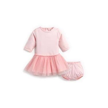 Imagem de monica + andy Vestido de tule orgânico Little Belle, Rosa claro, 3-6 Meses