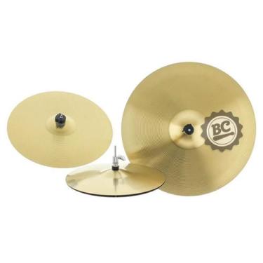 Imagem de Kit de Pratos X-Pro by C. Ibañez P1 em Brass Alloy Set com Chimbal 14,