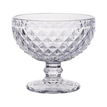 Imagem de Jogo taca vidro sobremesa bico de abacaxi 6pcs x 300ml transparent - N