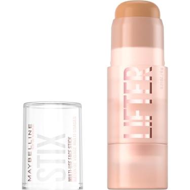 Imagem de Maybelline Bastão facial multiuso Lifter Stix - contorno, bronzeador, corretivo e bastão de base, maquiagem facial cremosa multifuncional com óleo de semente de cranberry, 25, 1 unidade