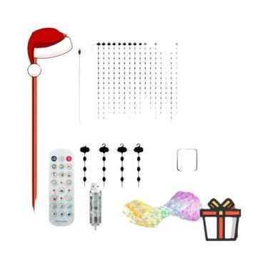 Imagem de Luzes De Cortina Inteligentes À Prova d'Água Com Padrões De Cores, Sin