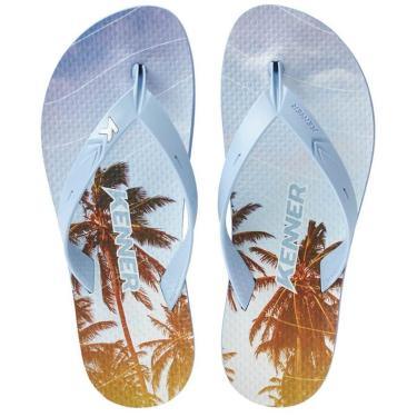 Imagem de Chinelo Kenner Summer Sunset Masculino - Preto e Amarelo - 43-Masculino