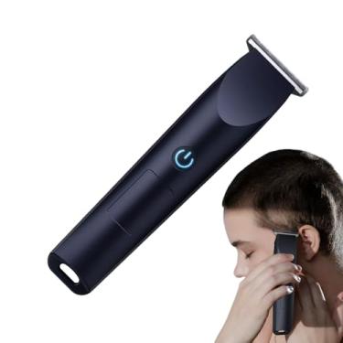 Imagem de Aparadores elétricos – Aparadores portáteis à prova d'água – Aparador facial | Para cabelo facial, sobrancelha, barbeiro, aniversário, viagem em casa