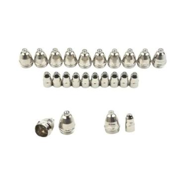 Imagem de Tochas De Corte Plasma Premium P80 20pçs 60A 80A 100A Eletrodos E Bico