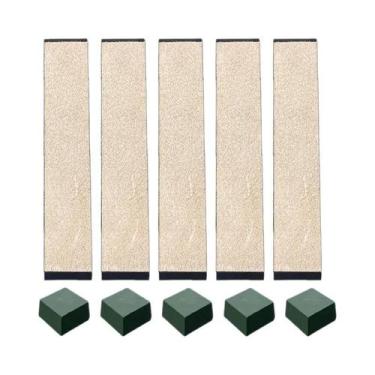 Imagem de Máquina De Afiar Facas Em Couro Bovino Com Pasta De Polimento E Conjun