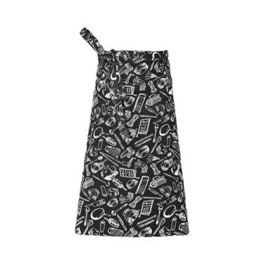 Imagem de Conjunto De Avental E Chapéu De Chef Pirata Para Catering, Uniforme De