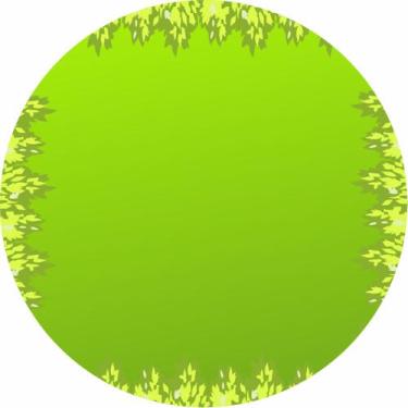 Imagem de Tapete em Lona Redondo Fazendinha Rosa Menina e Animais - Fabrika de F