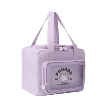 Imagem de Bolsa Térmica Portátil Para Almoço Infantil, Isolada E Reforçada, Para