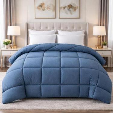 Imagem de Edredom Dupla Face Queen 2,40m x 2,60m Poá Cama Cobertor Bolinha - Bes