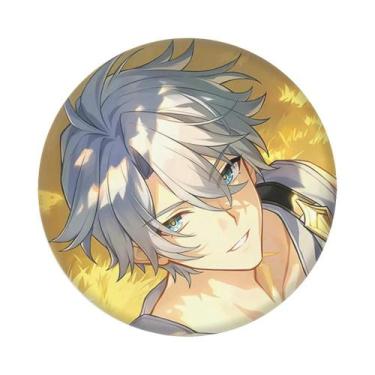 Imagem de Crachá De Cosplay De 58mm Do Jogo Honkai Star Rail: AMPHOREUS, Aglaea,