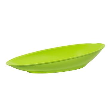 Imagem de Saladeira Oval Vemplast 60Cm Tropical Polipropileno Verde