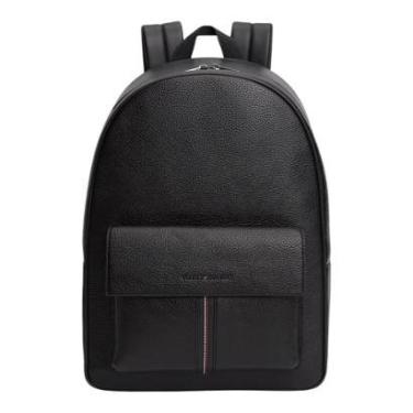 Imagem de Mochila Tommy Hilfiger Central Backpack Preto 15.6L-Masculino