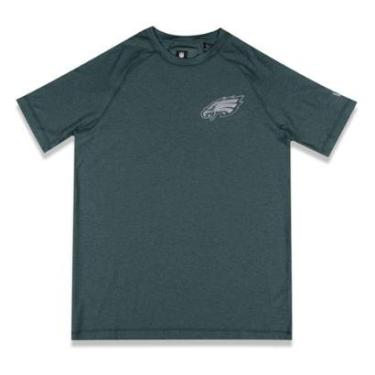 Imagem de CAMISETA NEW ERA LIFESTYLE PHILADELPHIA EAGLES NFL VERDE-Masculino