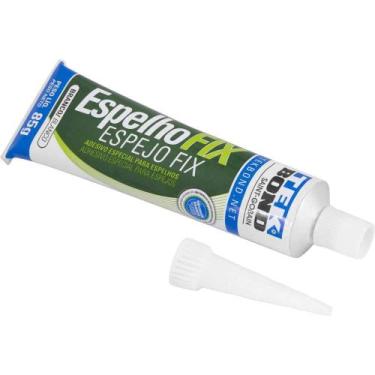 Imagem de Adesivo Para Fixar Espelho, Bisnaga com 85 g, Branco, Espelho Fix, 222