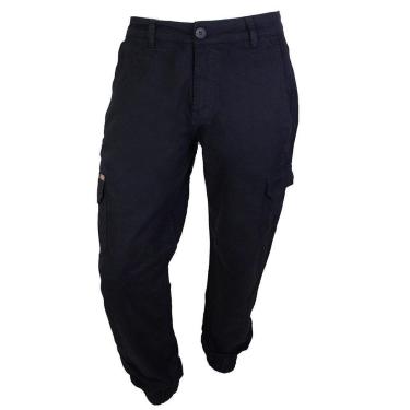 Imagem de Calça Sarja Masculina Freesurf Tube Slim Cargo Preta - 1108-Masculino