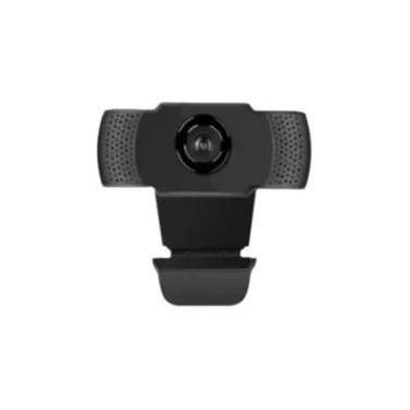 Imagem de Webcam Full HD 1080P Com Luz LED E Microfone USB Para PC, Mac, Laptop 