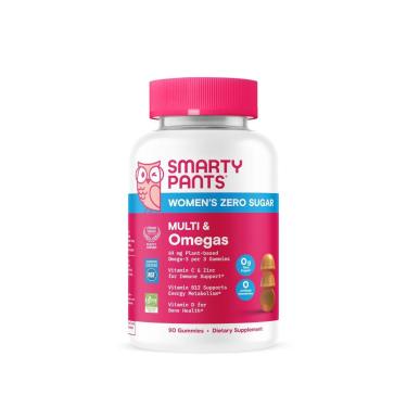 Imagem de Gomitas de Vitaminas SmartyPants para Mujeres Sin Azúcar, Multivitaminas con Omegas, 90 unidades-Unissex