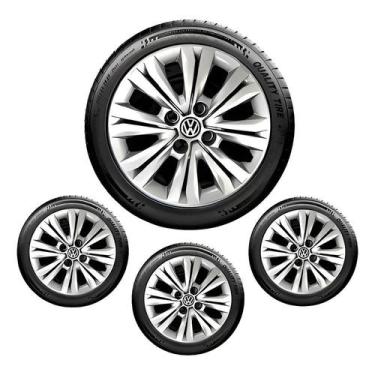 Imagem de Jogo 4 Calotas Aro 14 Gol Voyage Saveiro G3 G4 G5 G6 G7 G8 - Congratul