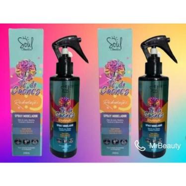 Imagem de Kit Soul Cosméticos Cacheadinha Reidratação+Spray modelador To de Cach
