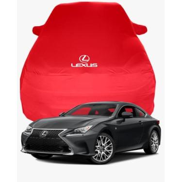 Imagem de Capa de Carro Lexus IS Tecido  Lycra Premium - Cadilhe Capas, Vermelho