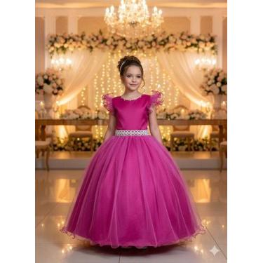 Imagem de Vestido Longo Amanda Pink - Elegância e Delicadeza - Marie, Persian ro
