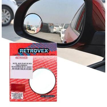 Imagem de Espelho externo auxiliar grande fixo 10cm retrovex - RETROVEX RETROVIS