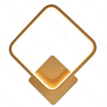 Imagem de Arandela Dcb03089 17W 3000K Fluxo Luminoso 1700LM Autovolt Dourado Casa Chafariz