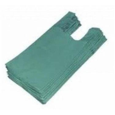 Imagem de Sacola Plástica Reciclada Higipack em Plástico Reciclado Resistente 40X50 Verde 10KG Aprox 720 Unidades