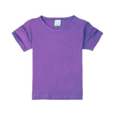 Imagem de Camisetas De Algodão De Verão Para Meninos E Meninas, Manga Curta, Top