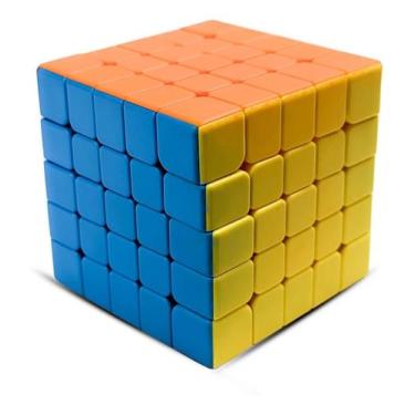 Imagem de Cubo Mágico Profissional 5x5x5 Raciocínio Lógico - MOYU