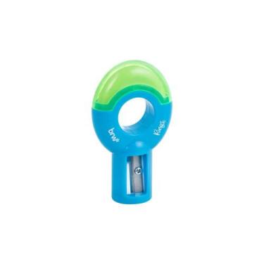 Imagem de Apontador Com Borracha Double Rings BRW, Azul