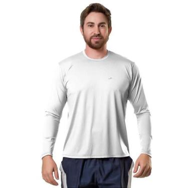 Imagem de Camiseta Térmica Masculina Manga Longa UV 50+ para Frio e Calor - Elit