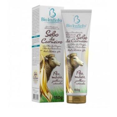Imagem de Creme Hidratante Sebo De Carneiro Com Oleo De Argan 150G Bio Instinto