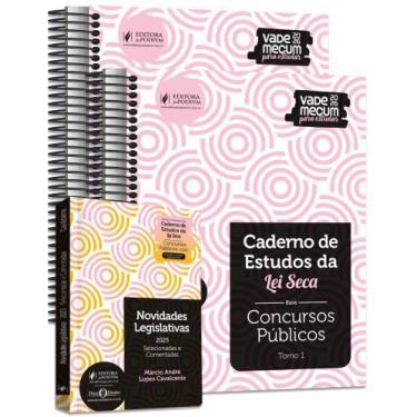 Imagem de Caderno de Estudos da Lei Seca - Concursos Públicos - Vade Mecum Amare