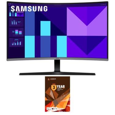 Imagem de Monitor: alto-falantes Samsung LS32D396GANXZA 32" FHD curvos de 100 Hz