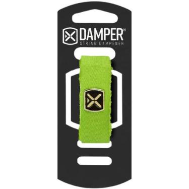 Imagem de Abafador Damper Ibox Couro e Poliéster Tag Metal MD Médio P/ Guitarra 
