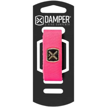 Imagem de Abafador Damper Ibox Couro e Poliéster Tag Metal MD Médio P/ Guitarra 