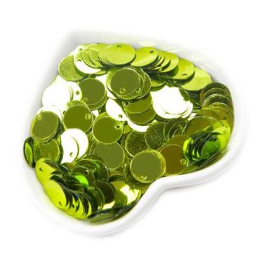 Imagem de Giftmeet Lantejoulas 2000 Peças 10 mm Verde-claro PVC