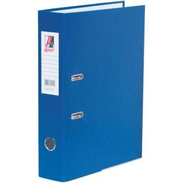 Imagem de Pasta Registradora Oficio Larga Azul Luxo PCT.C/04 - Polycart