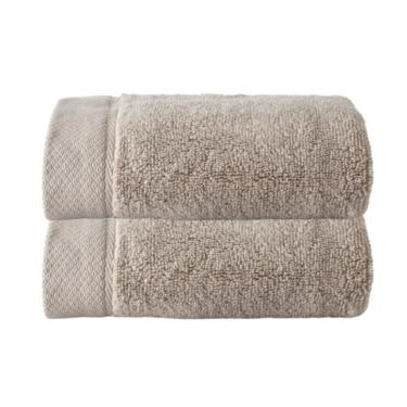 Imagem de Kit 2 Toalhas de Rosto Star Cotton 48x90CM 100% Algodão 430g-m2 Alta Absorção Fendi Kacyumara