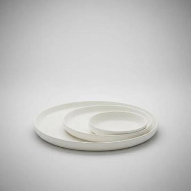 Imagem de Petisqueira Oval de Porcelana com Molheira para Servir - Dynasty