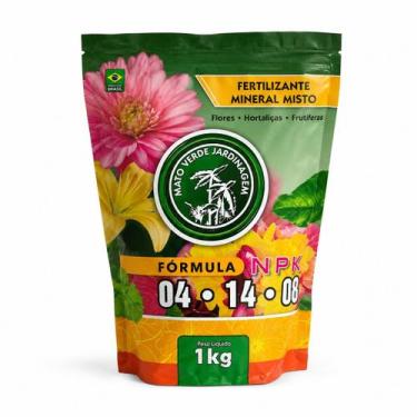 Imagem de Adubo para Planta Fertilizante Mineral Misto 041408 para Flores Hortal