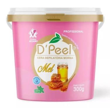 Imagem de DPeel - Cera Depilatória Profissional Morna 300g - Mel