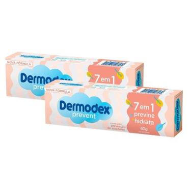 Imagem de Kit 2 Cremes de Prevenção de Assaduras Dermodex Prevent 60g