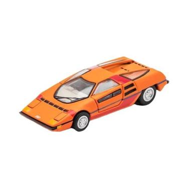 Imagem de Modelo De Carro Esportivo De Luxo Em Metal Fundido 1/64 Com Caixa De E