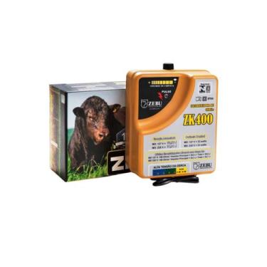 Imagem de Eletrificador cerca zebu zk400 127v 400km mais potente do brasil, 110V