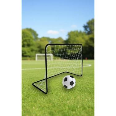 Imagem de Mini Gol Para Crianças Dobrável Aço - Diversão Garantida! - Congratula