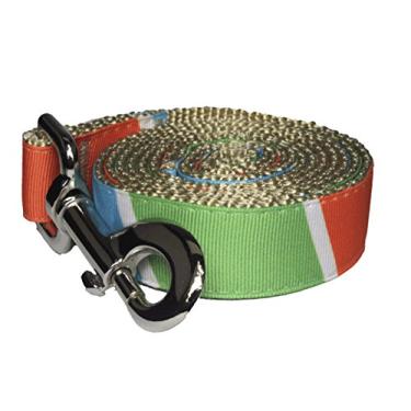 Imagem de Paw Paws USA Coleira para cães Sunkist Horizon, grande, multicolorida