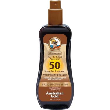 Imagem de Australian Gold Sunscreen With Instant Bronzer Spf 50 Gel Spray - 237ml