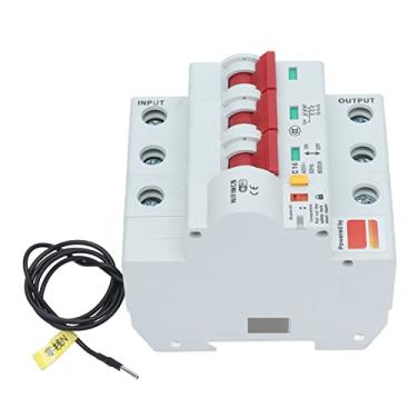 Imagem de Chave de proteção de circuitos, disjuntor de antena wi-fi 3P integrado com trava de segurança para iluminação externa para equipamentos de fonte de alimentação(16A)